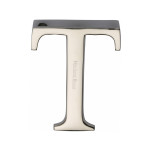 M Marcus Heritage Brass Letter T - Pin Fix 51mm